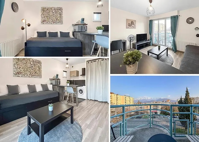 Lumineux Vue Montagne